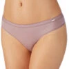 Le Mystere Infinite Comfort No Show Thong Fawn 8838