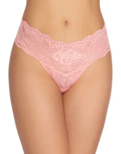 Hanky Panky American Beauty Rose Natural Rise Thong 1C1511 8 Hanky Panky American Beauty Rose Natural Rise Thong 1C1511 -Wacoal Shop 1C1511 PinkParfait