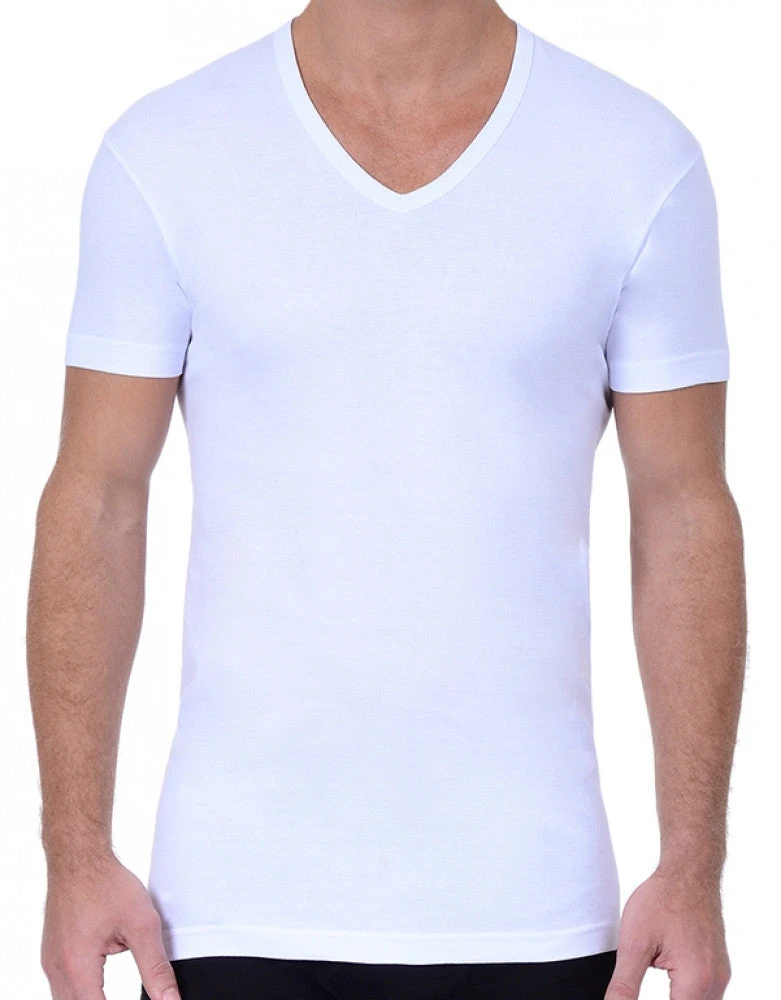 2xist 3-Pack Essential Slim Fit V-Neck T-Shirt 020341 6 2xist 3-Pack Essential Slim Fit V-Neck T-Shirt 020341 - Image 4