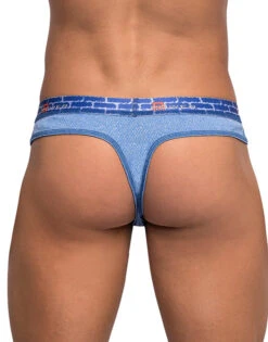 Male Power Reversible Thong 466-237RL 10 Male Power Reversible Thong 466-237RL -Wacoal Shop 466237BR Back