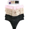 Hanky Panky 5 Pack Signature Lace Original Rise Thong 4811FPK -Wacoal Shop 4811FPK BCBL 1