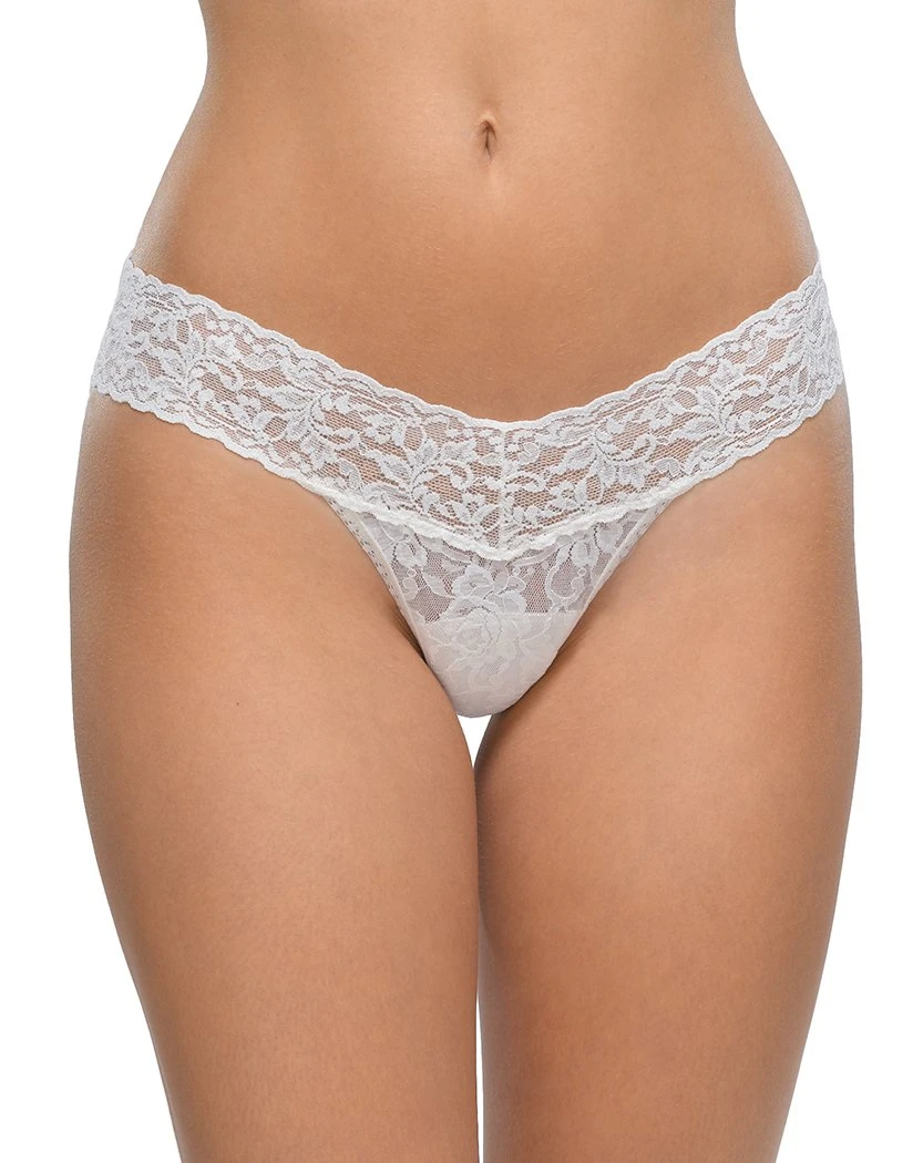 Hanky Panky Signature Stretch Lace Petite Low Rise Thong 4911XS 6 Hanky Panky Signature Stretch Lace Petite Low Rise Thong 4911XS - Image 4