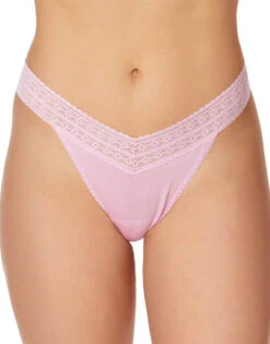 Hanky Panky Dream Original Rise Thong 631104 -Wacoal Shop 631104 cottoncandypink