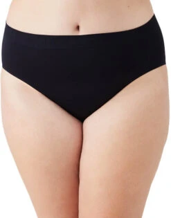 Wacoal B-Smooth Seamless Hi-Cut Brief 834175 -Wacoal Shop 834175 XL BK
