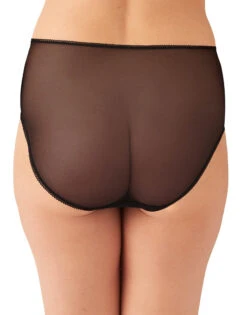 Wacoal Evocative Edge Hi-Cut Brief 841304 -Wacoal Shop 841304 BK B