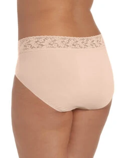 Hanky Panky Cotton With A Conscience Plus Size French Brief 892461X -Wacoal Shop 892461X chai back
