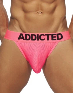 Addicted Ring Up Neon Mesh Jock AD954 -Wacoal Shop AD954 C34F