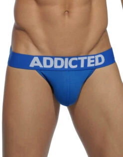 Addicted Men's My Basic Jock AD469 -Wacoal Shop Addicted AD469 Royal Blue C16 B 2