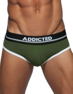 Addicted Curve Cotton Brief AD727 -Wacoal Shop Addicted AD727 Green 12 B 2
