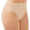 Bali Full-Cut Fit Cotton Stretch Hi-Cut Brief Panty DFFF62 -Wacoal Shop Bali DFFF62 Soft Taupe B 1 copy