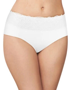 Bali Passion For Comfort Lace No Show Hipster Panty DFPC63