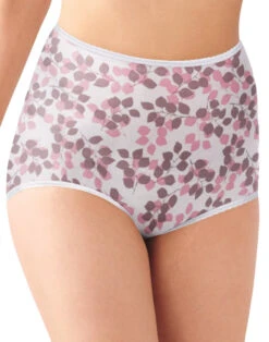 Bali Skimp Skamp Full Brief Panty DF2633 -Wacoal Shop Bali 2633 Tender Bud Print B