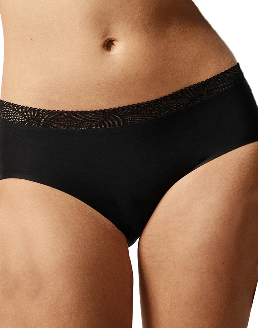 Chantelle Soft Stretch One Size Hipster With Lace 11G4 3 Chantelle Soft Stretch One Size Hipster With Lace 11G4