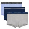 Calvin Klein Stay Cool/ Stay Fresh 3-Pack Trunk NB2729 -Wacoal Shop CKM NB2729 River GreyHeather LakeCrestBlue