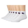 Champion Womens Ankle Socks C Logo, 6-Pack CH682 -Wacoal Shop Champion CH682 white