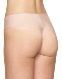 Commando Butter Midrise Thong CT16 9 Commando Butter Midrise Thong CT16 -Wacoal Shop Commando CT16 Beige B 1