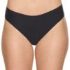 Commando Butter Midrise Thong CT16 2 Commando Butter Midrise Thong CT16 -Wacoal Shop Commando CT16 Black B 1