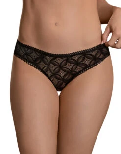 Exposed Geo Lace Peek-a-Boo Back Queen Panty M154Q