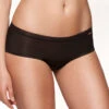 Gossard Glossies Sheer Short 6274 -Wacoal Shop Gossard 6274 Black B 1