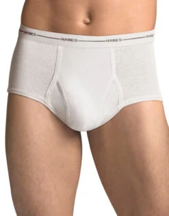 Hanes Men White Briefs 3-Pack 2252P3