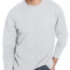 Hanes Men TAGLESS Nano-T Long-Sleeve Tee- Large Sizes 498L -Wacoal Shop Hanes 498L Ash T 5d1100a5 0164 4c86 804a af2a9c666c15