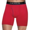 Hanes Men Ultimate™ Comfort Flex Fit® Ultra Lightweight Breathable Mesh Boxer Briefs Assorted Colors 4-Pack UWBBA4 -Wacoal Shop Hanes UWBBA4 Assorted B