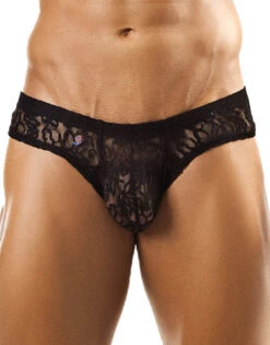 Joe Snyder Men's Solid Mini Cheek Bikini JS22 -Wacoal Shop JS22 BLACKLACE