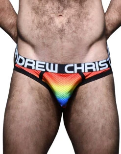 Andrew Christian Pride Mesh Brief Jock W/ Almost Naked 92344