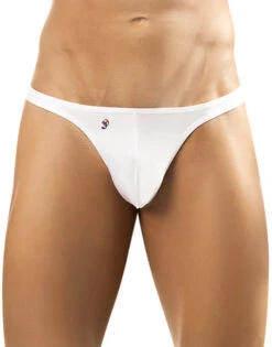 Joe Snyder Men's Thong Underwear JS03 -Wacoal Shop JoeSnyder JS03 White B 1