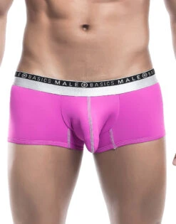 Malebasics Men's Ergonomic Pouch Trunk MBE01 11 Malebasics Men's Ergonomic Pouch Trunk MBE01 -Wacoal Shop MBE01 HotPink 1