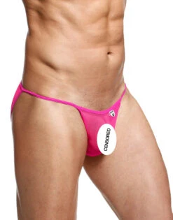 MOB String Tulle Bikini Hot Pink MBL03 8 MOB String Tulle Bikini Hot Pink MBL03 -Wacoal Shop MBL03 HotPink 1