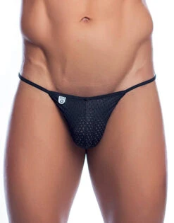 MOB Microfiber V-Thong MBL06 -Wacoal Shop MBL06 Black
