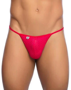 MOB Microfiber V-Thong MBL06 -Wacoal Shop MBL06 Red