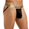 Magic Silk Men's Silk Knit Jock Strap 4086 2 Magic Silk Men's Silk Knit Jock Strap 4086 -Wacoal Shop Magic Silk 4086 Black B 1