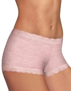 Maidenform Microfiber And Lace Boyshort 40760 -Wacoal Shop Maidenform 40760 Pink Heather Print B fe4410d6 65f4 49e8 941b ddd5734925bd