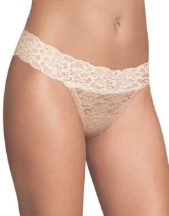 Maidenform Sexy Must Haves Lace Thong DMESLT 12 Maidenform Sexy Must Haves Lace Thong DMESLT -Wacoal Shop Maidenform DMESLT Paris Nude w Ivory B
