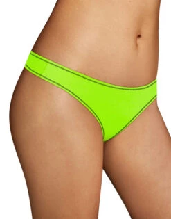 Maidenform Sport Thong MSPTHG -Wacoal Shop Maidenform MSPTHG Reflector GreenBlack B