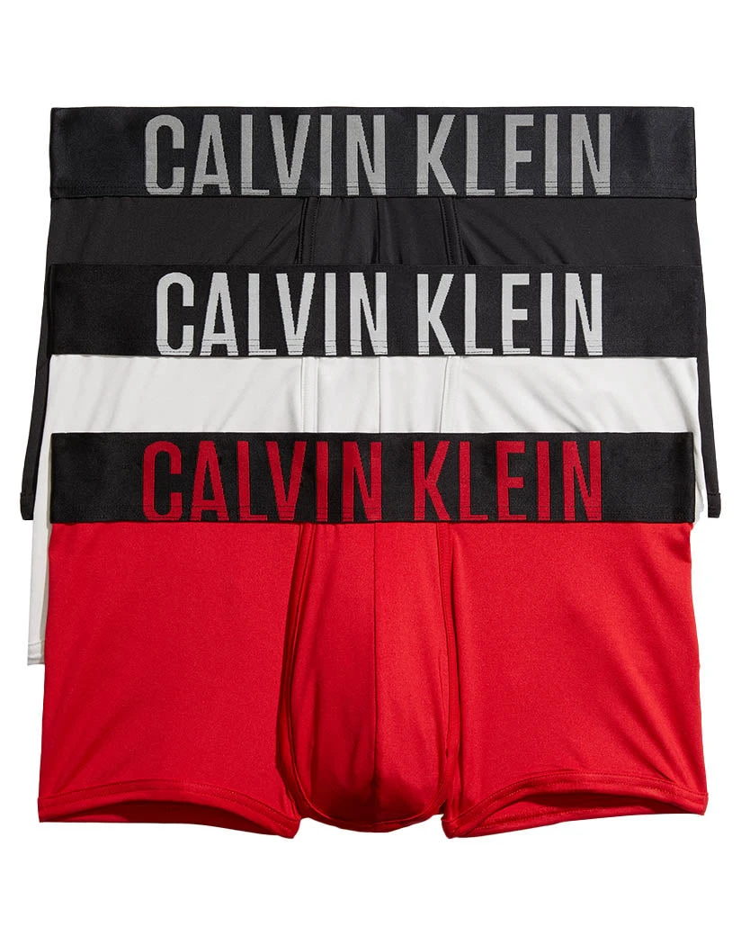 Calvin Klein Intense Power Micro Logo Low Rise Trunk 3-Pack NB2593 3 Calvin Klein Intense Power Micro Logo Low Rise Trunk 3-Pack NB2593