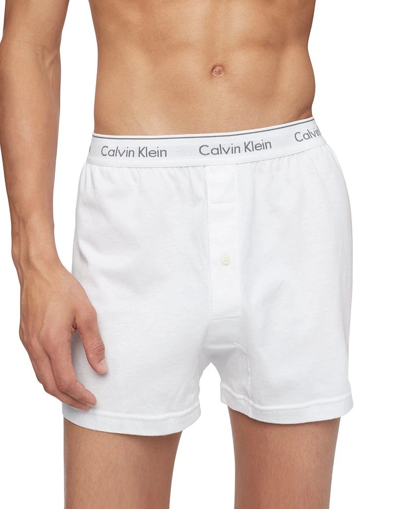 Calvin Klein Cotton Classics 3 Pack Knit Boxer NB4005 8 Calvin Klein Cotton Classics 3 Pack Knit Boxer NB4005 - Image 6