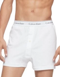 Calvin Klein Cotton Classics 3 Pack Knit Boxer NB4005 23 Calvin Klein Cotton Classics 3 Pack Knit Boxer NB4005 -Wacoal Shop NB4005 100 main