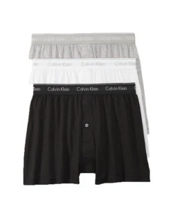 Calvin Klein Cotton Classics 3 Pack Knit Boxer NB4005 27 Calvin Klein Cotton Classics 3 Pack Knit Boxer NB4005 -Wacoal Shop NB4005 900 main