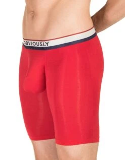 Obviously Men's PrimeMan Long Boxer Brief A01 -Wacoal Shop Obviously A01 Red 1D B 1 1fe81c65 0819 4bdd 8037 ba6382956a78