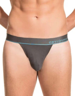 Obviously Men's PrimeMan Bikini Brief A05 -Wacoal Shop Obviously A05 Titanium 1B B 3