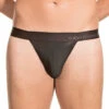 Obviously Men's PrimeMan Thong A06 -Wacoal Shop Obviously A06 Black 1A B 1