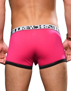 Andrew Christian Almost Naked Cotton Boxer 92183 -Wacoal Shop Oct 92183Boxer Fuchsia05