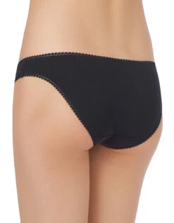 On Gossamer Cabana Pima Cotton Bikini 1402 -Wacoal Shop OnGossamer 1402 Black B 2