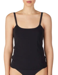 On Gossamer Pima Cotton Reversible Camisole 1427 -Wacoal Shop On Gossamer 1427 Black F 1