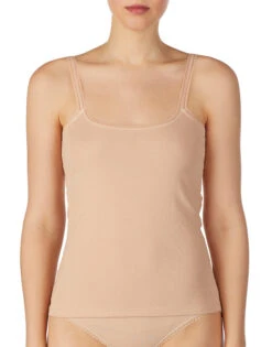 On Gossamer Pima Cotton Reversible Camisole 1427 -Wacoal Shop On Gossamer 1427 Champagne F 1
