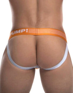 PUMP Creamsicle Orange Low Rise Cotton Mesh Jockstrap 15041 7 PUMP Creamsicle Orange Low Rise Cotton Mesh Jockstrap 15041 -Wacoal Shop PUMP 15041 Orange B 2