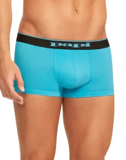 Papi 3-Pack Cotton Stretch Brazilian Trunks 980501 -Wacoal Shop Papi 980501 BlackCobaltBlue 941 B 1